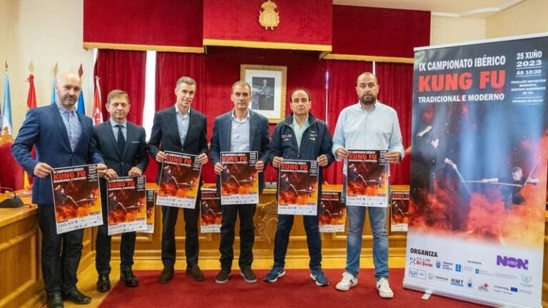 Tui alberga este domingo o IX Campionato Ibérico de Kung Fu tradicional e moderno