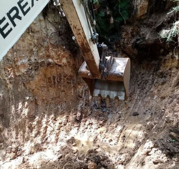 Mondariz avanza nos traballos para unha nova captación de auga no barrio do Couto