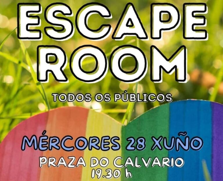 Divertido escape room no Rosal en xuño