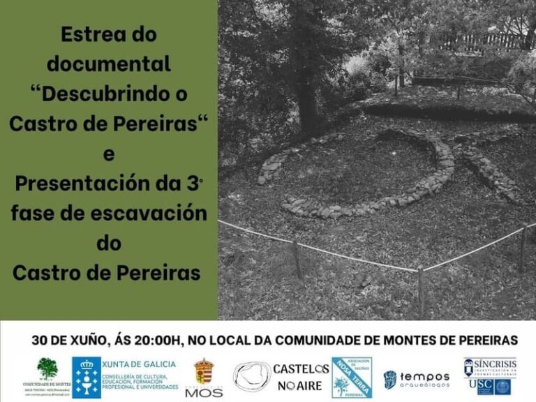 Presentación da terceira fase de excavacións do “Castro de Pereiras”