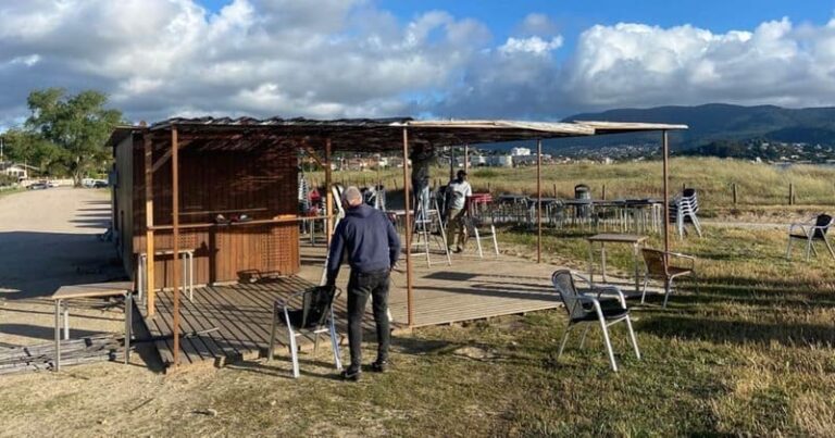 Adxudicados os quioscos de praia en Nigrán