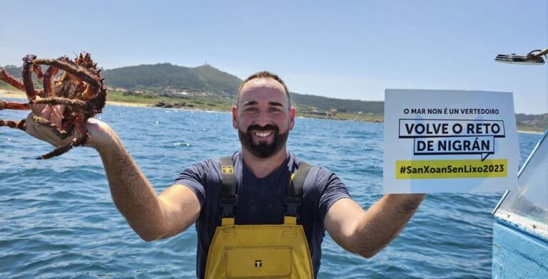 Nigrán repite o reto para acadar un San Xoán sen lixo