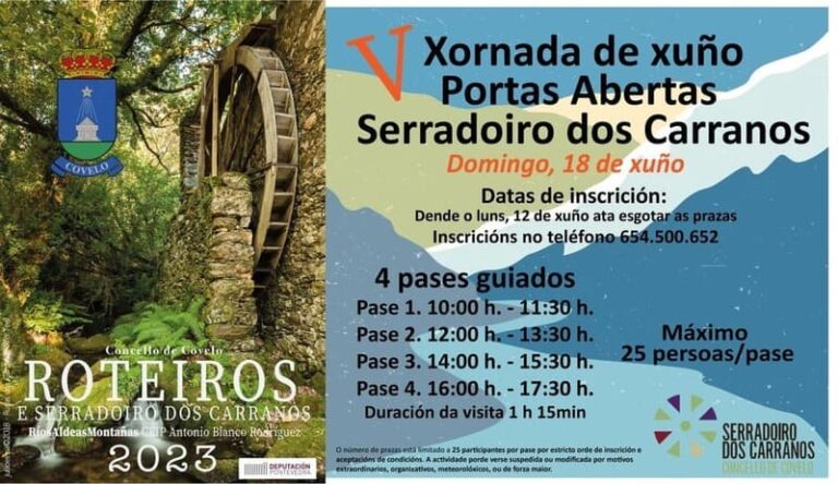 Nova xornada de portas abertas do serradoiro dos Carranos o domingo en Covelo