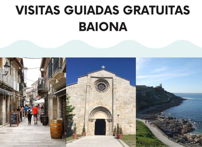 Baiona continuará ofrecendo visitas guiadas pola vila en setembro