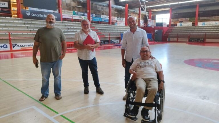 O Porriño mellora a accesibilidade ao polideportivo municipal