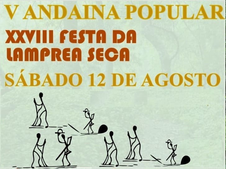 Arbo organiza unha andaina popular co gallo da Festa da Lamprea