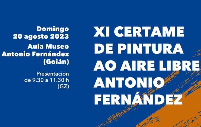 O Certame de Pintura ao aire libre Antonio Fernández volve ás rúas de Tomiño e Cerveira