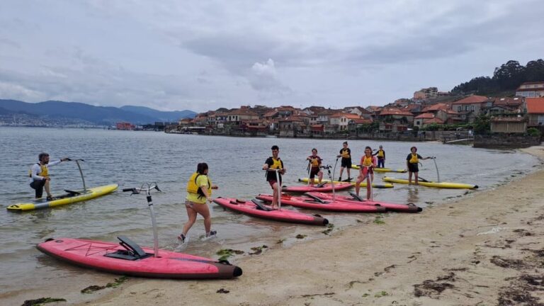 O programa Depo Auga pecha esta fin de semana con percorridos de caiac e pádel surf pola illa de San Simón