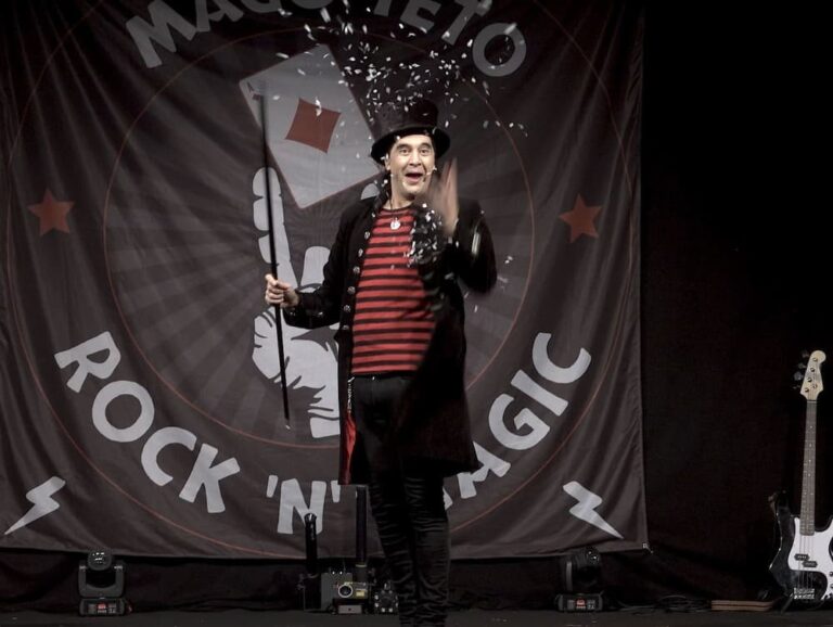 O Mago Teto chega á Guarda con Rock&Magic