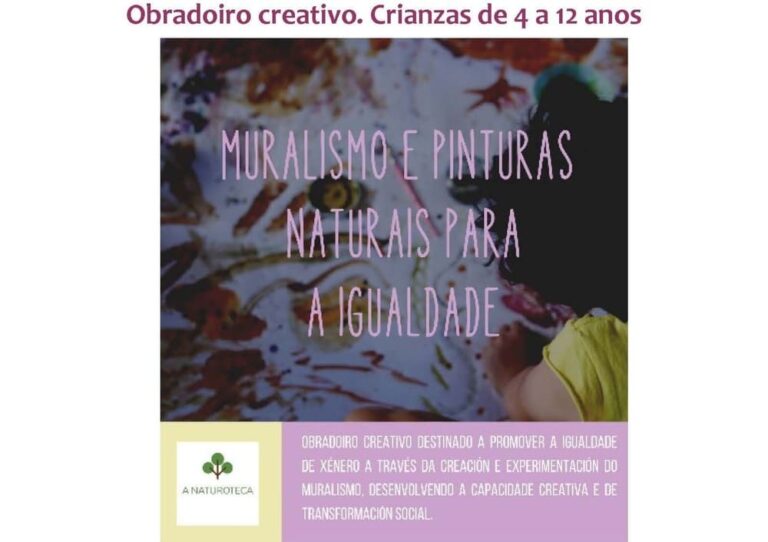 O obradoiro creativo A Naturoteca visita Covelo este sábado