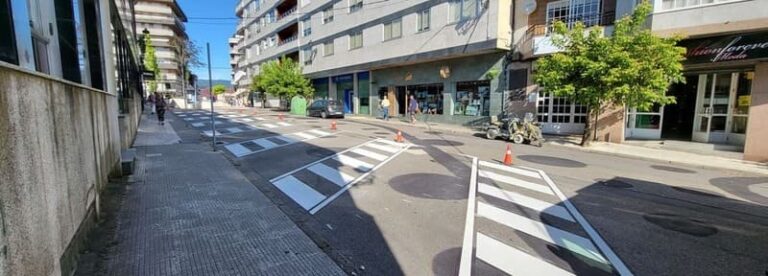 A reapertura da rúa Vidales Tomé mellorará a mobilidade en Ponteareas