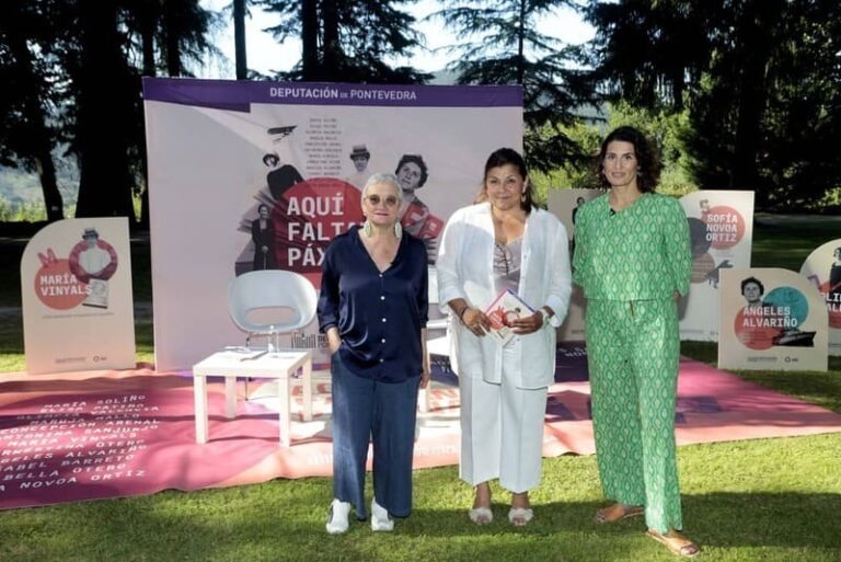 A figura de María Vinyals protagonista no Castelo de Soutomaior