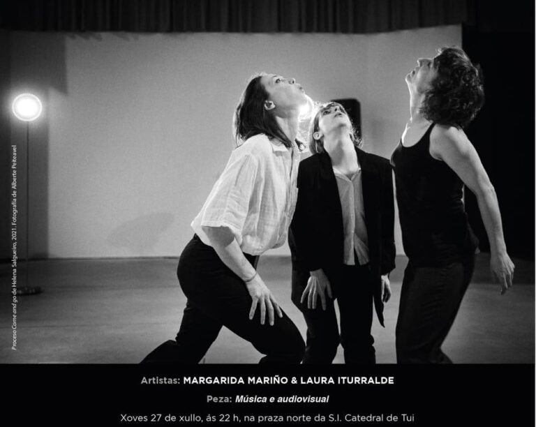 Margarida Mariño e Laura Iturralde poñen en escena mañá xoves en Tui “As voces da Conciencia”