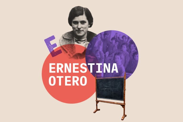 O faladoiro “Aquí faltan páxinas” céntrase na redondelá Ernestina Otero