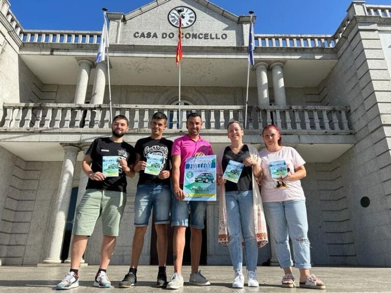 VI concentración de Clásicos de Fiolledo en Salvaterra