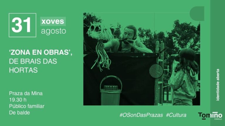 Conto en obras con Brais das Hortas este xoves 31 en Tomiño