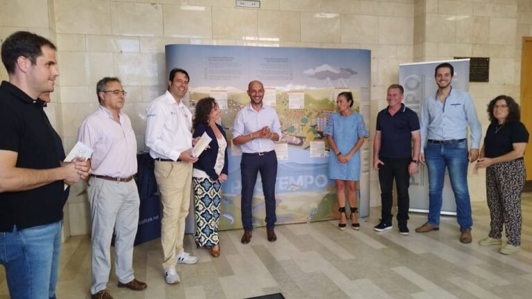 Arranca no Porriño unha exposición para a concienciación sobre o cambio climático nas emerxencias