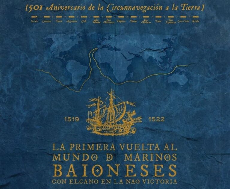 Homenaxe aos mariñeiros de Baiona no 501 aniverdario da primeira circunnavegación á terra