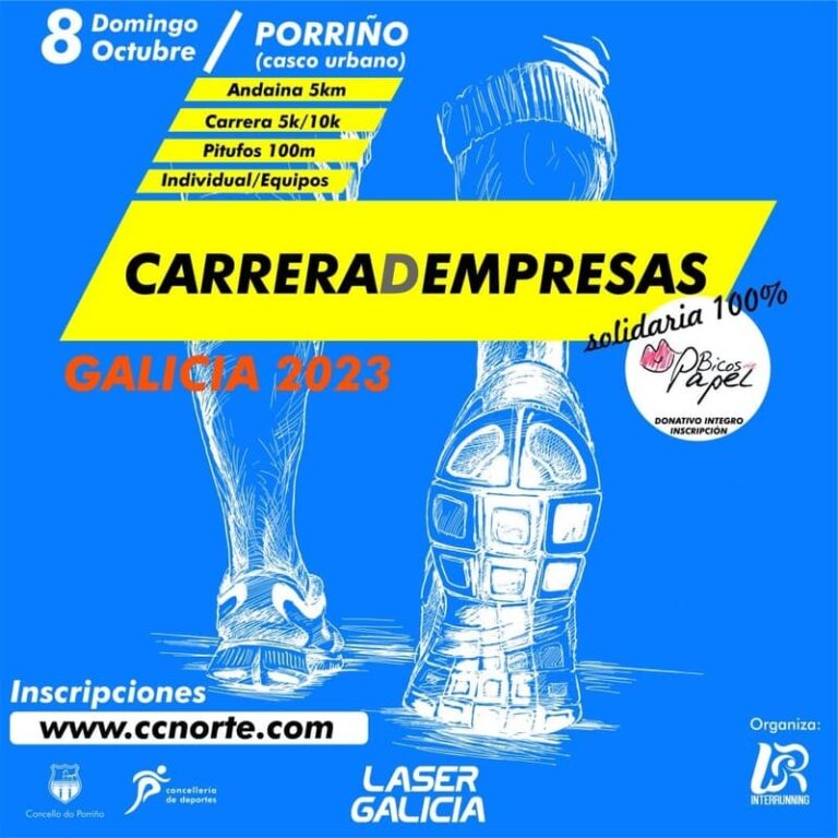 Abertas as inscricións na I Carreira de Empresas de Galicia