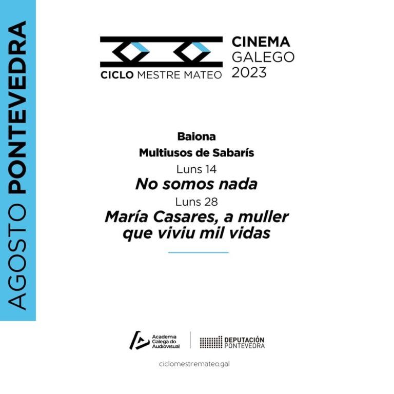O Ciclo Mestre Mateo achega dous novos documentais a Baiona