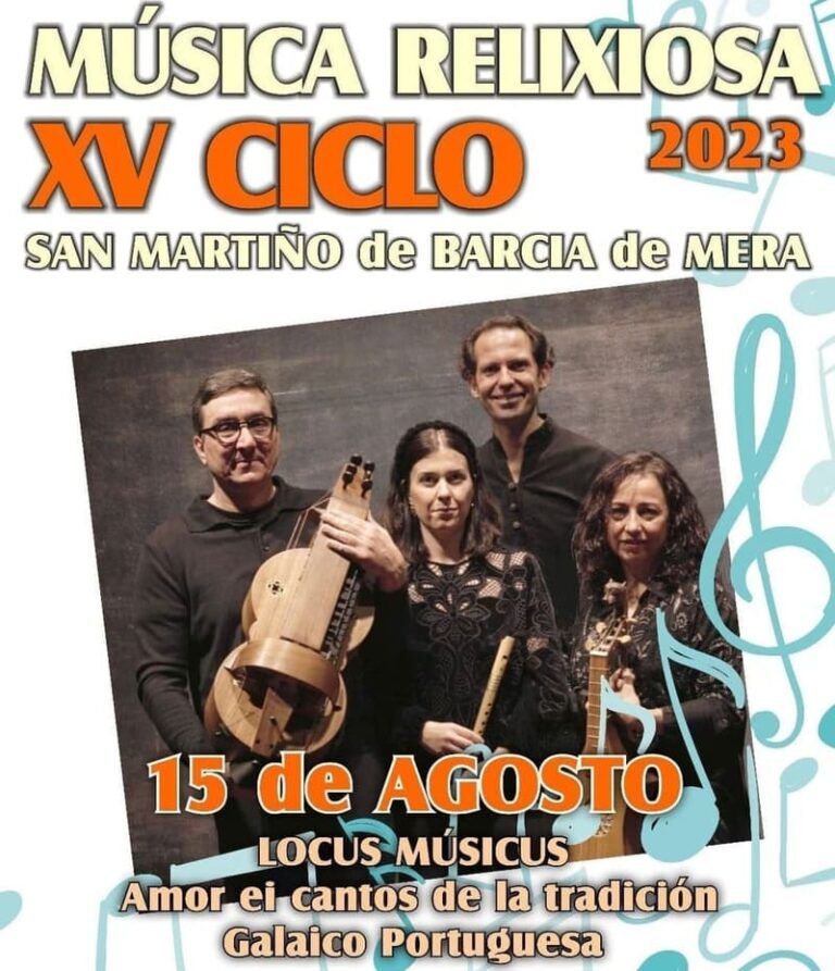 Tradición galaico-portuguesa hoxe no Ciclo de Música Relixiosa de Barcia de Mera