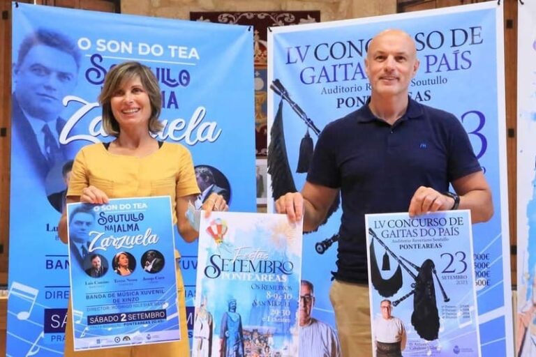 Ponteareas presenta o programa das festas de setembro