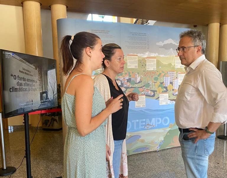 Salvaterra acolle a exposición “Protempo” sobre o cambio climático nas emerxencias