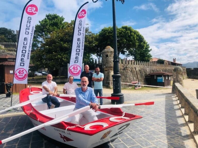16 parellas estrearán as gamelas tradicionais restauradas de Baiona na Regata de 2023