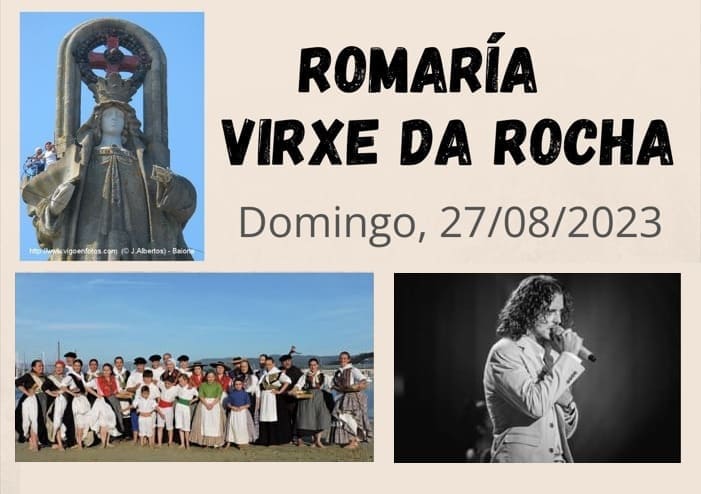 Baiona celebra a romaría da Virxe da Rocha