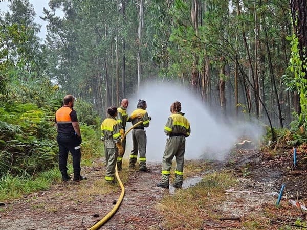 O Concello de Nigrán organiza un simulacro en materia de prevención de incendios