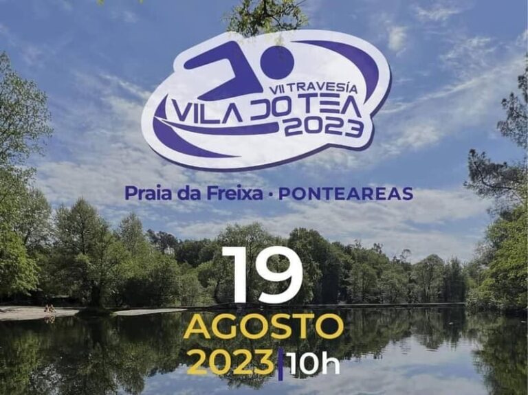 Ponteareas disfruta da VII edición da travesía a nado “Vila do Tea”