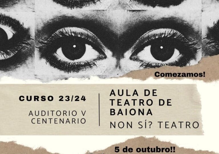 Aberto o prazo de inscrición na aula de teatro de Baiona