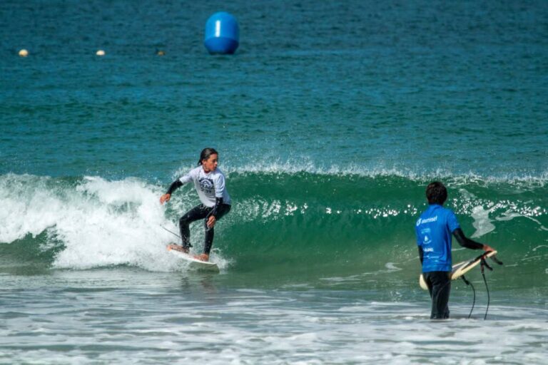 A canteira do surf galego volve brillar en Patos