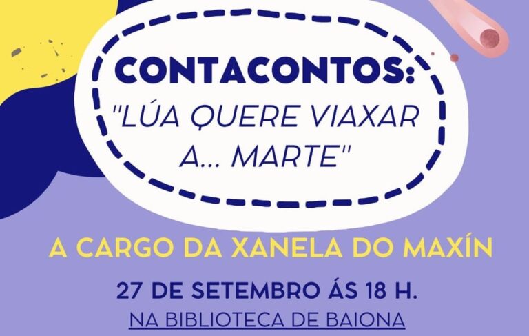 O Arquivo Histórico e Biblioteca Pública Municipal do Concello de Baiona ofrece catro contacontos
