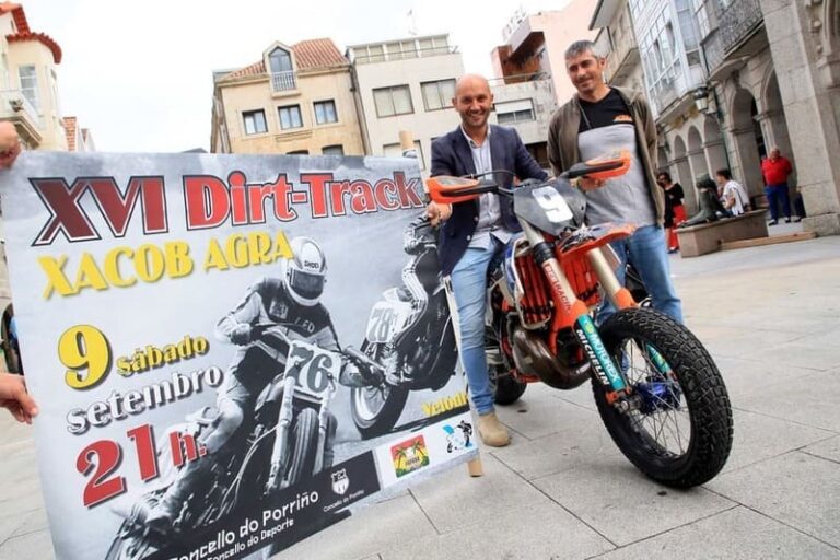 Os motores ruxirán no velódromo co XVI Dirt Track Xacob Agra