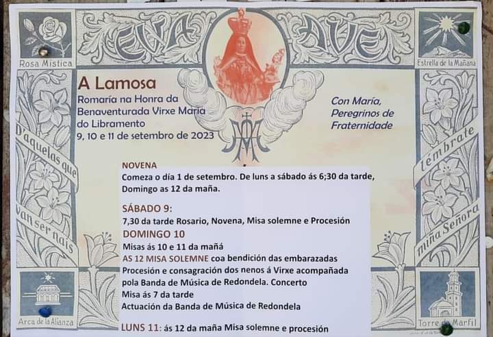 A Lamosa, en Covelo, celebra esta fin de semana a romaría do Libramento