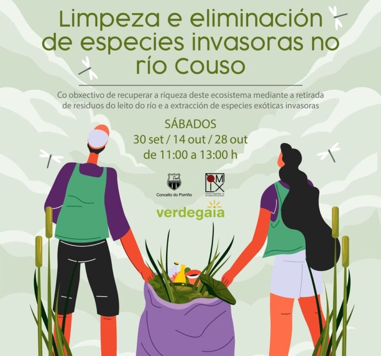 O Porriño busca voluntarios para unha actividade medioambiental