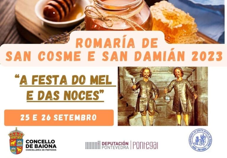 Baiona prepárase para a Romaría de San Cosme e San Damián