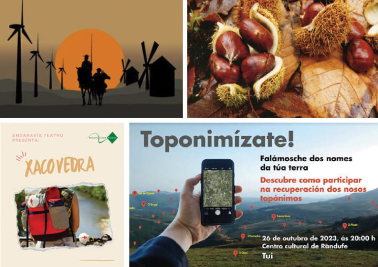 Teatro, magosto e micro toponimia no programa da Asociación Cultural e Deportiva Xuntanza de Randufe, Tui, para outubro e novembro