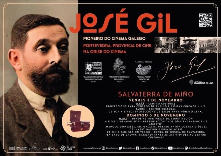 As proxeccións do cineasta José Gil chegan a Salvaterra de Miño