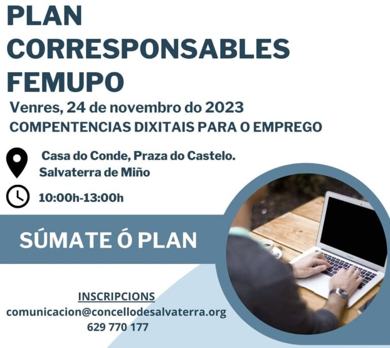 Salvaterra ofrece un curso de competencias dixitais