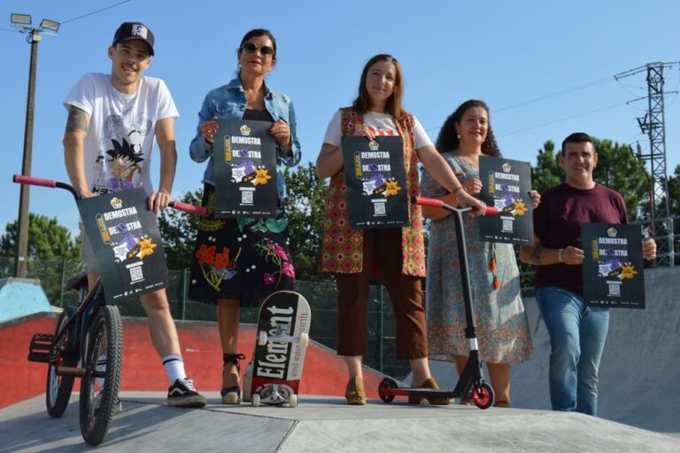 Skate e BMX no festival urbano Demostra, en Mos
