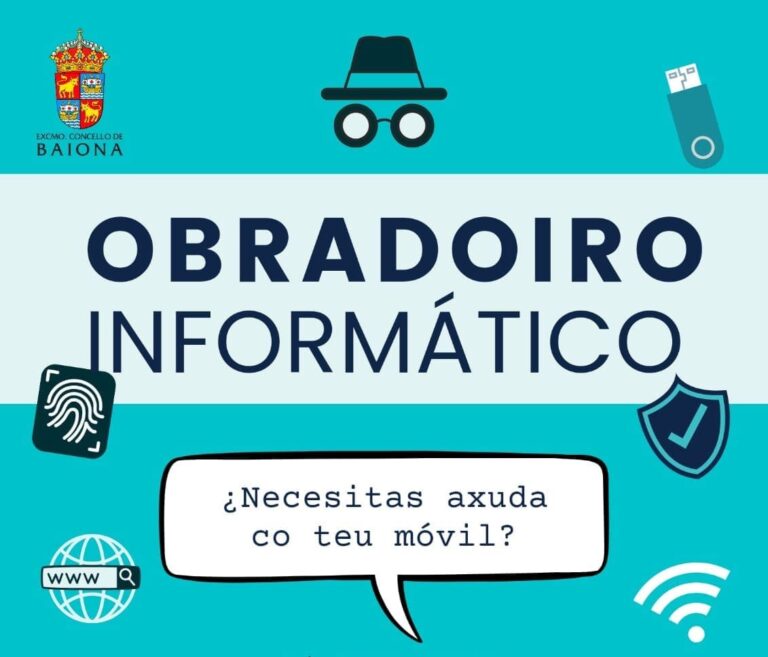 Baiona imparte un obradoiro informático gratuíto para maiores de 55 anos