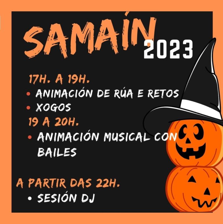 Guarda festexa o Samaín con actividades para todas as idades