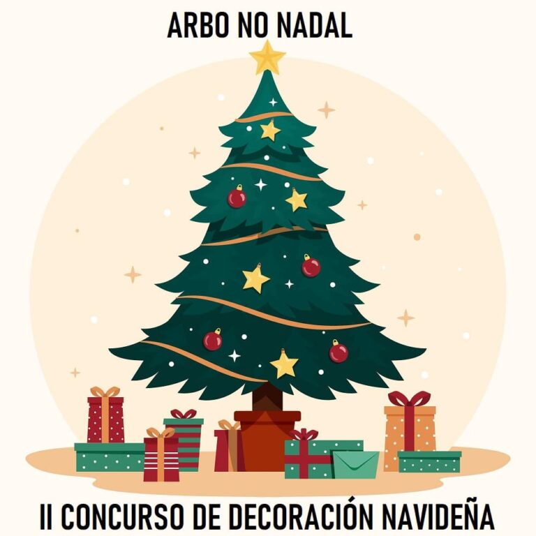 Volta o concurso de decoración navideña a Arbo