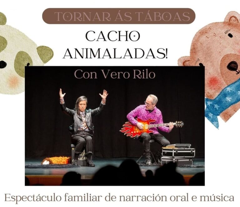 Espectáculo familiar no Multiúsos Mercado de Sabarís o domingo