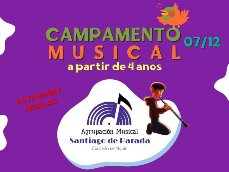 Campamento musical en Nigrán