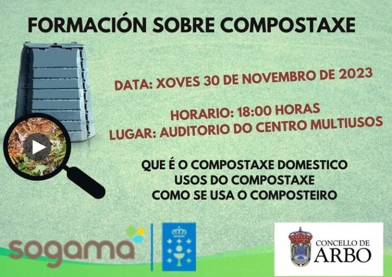 Arbo e Sogama organizan unha charla de compostaxe doméstico