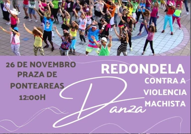 Redondela organiza un flashmob contra a violencia de xénero
