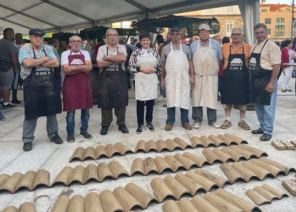Homenaxe no Rosal aos seus cabaqueiros